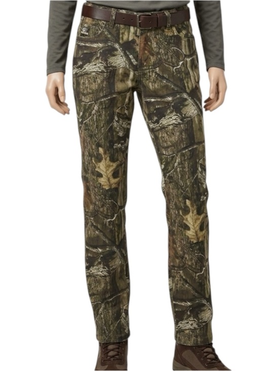 Mossy Oak Pants - Mossy Oak Woman Camo Straight Leg Pants size 12